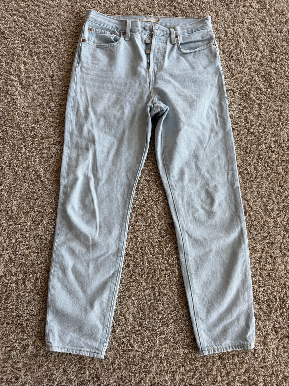 Womens Levi Wedgie Straight Leg 27
